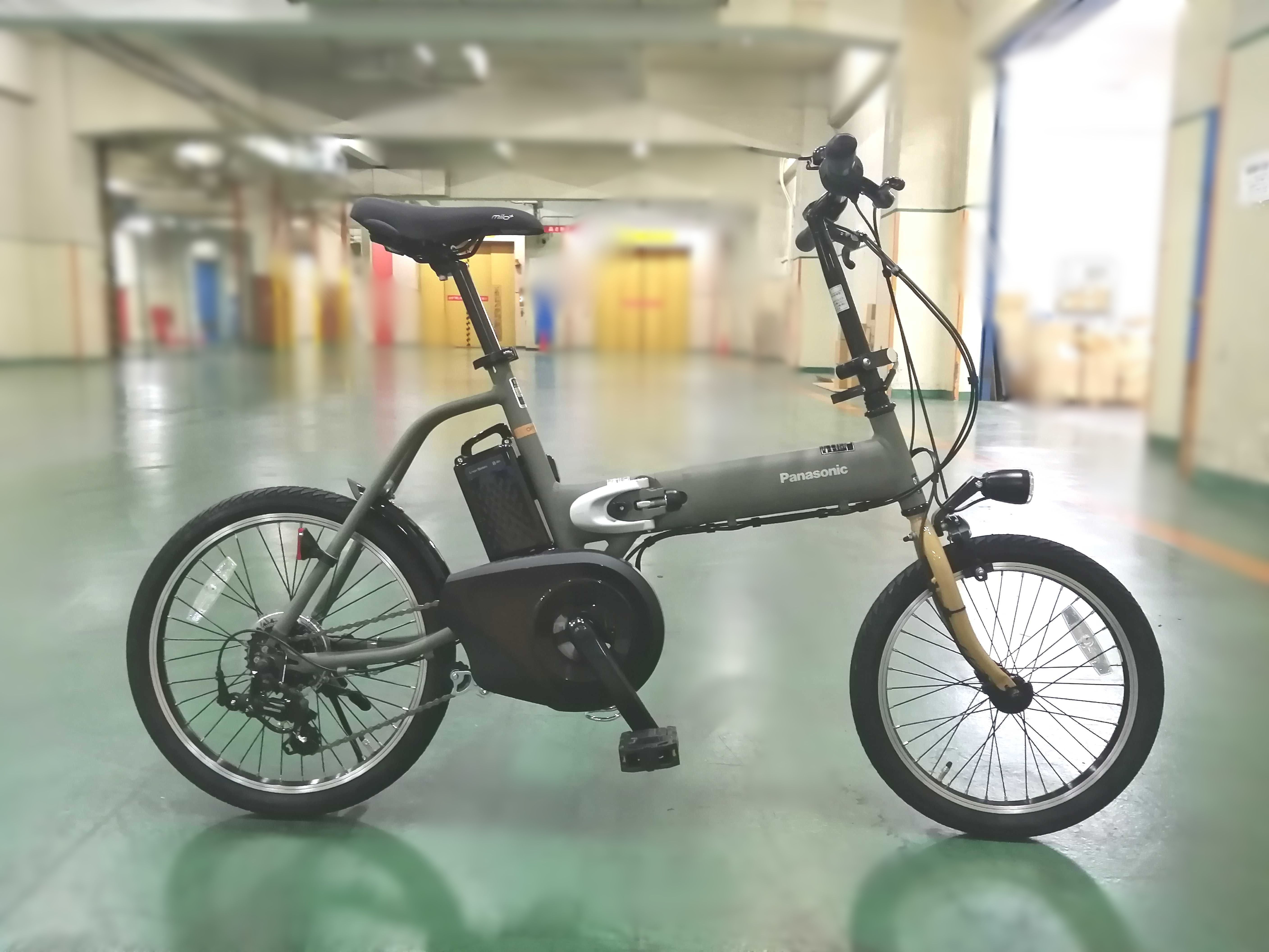 何回も言いますが電動自転車です。折りたたみ電動自転車！ オフタイム