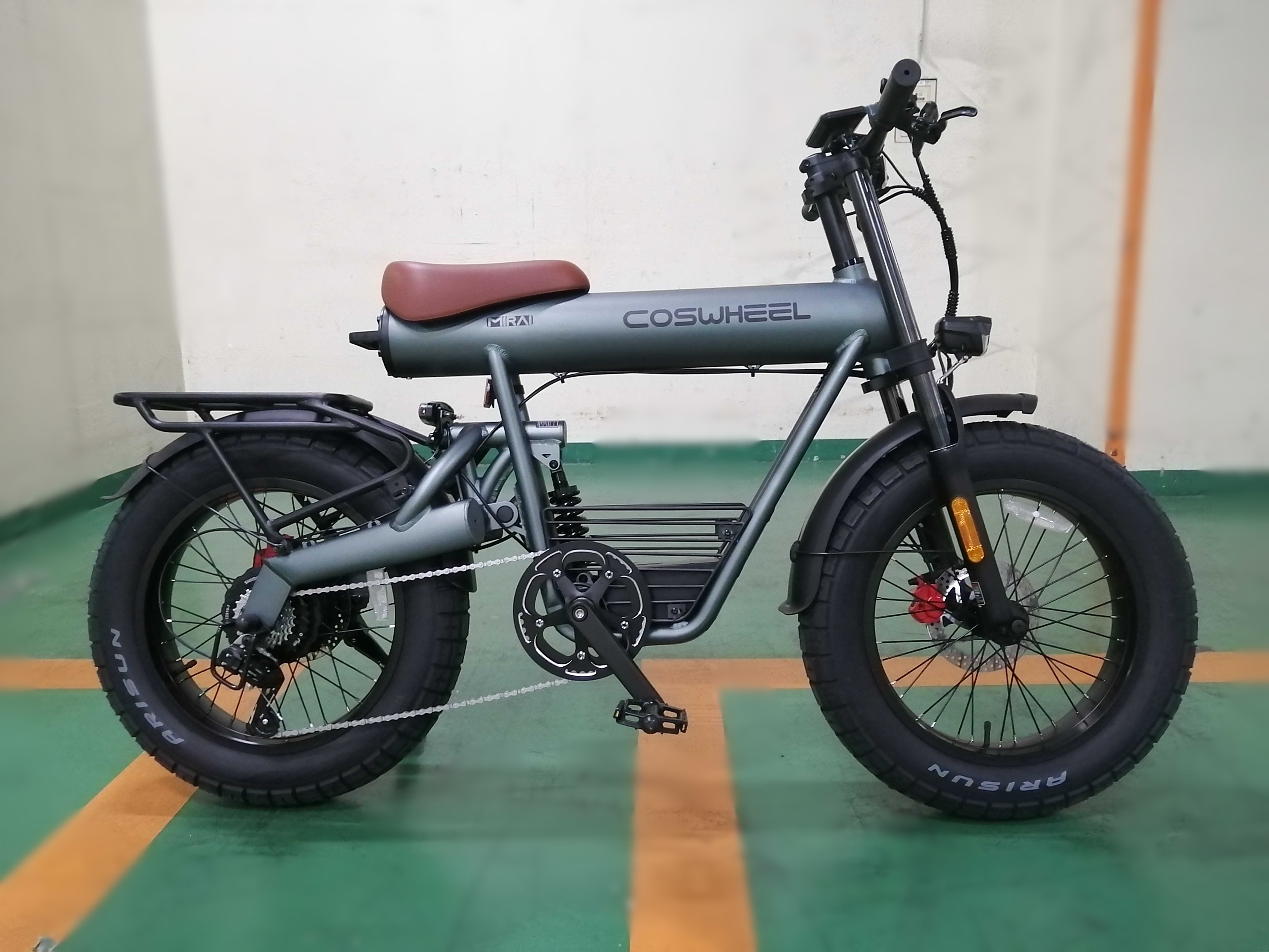 【E-bike】電動ファットバイク『COSWHEEL MIRAI COMFORT』の解体新書【コスウェル(COSWHEEL)】